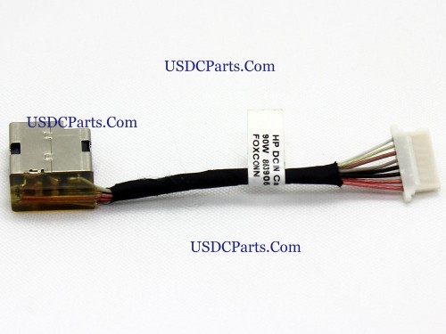 HP 853905-S7A Power Jack Connector Charging Port DC IN Cable Assembly