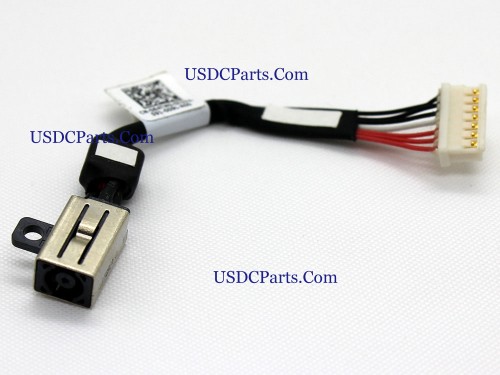Dell XPS 15 9570 P56F P56F002 Power Jack Connector DC IN Cable Charging Port Assembly