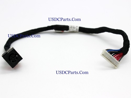 FWWR6 0FWWR6 QAR10 DC30100IS00 Dell Precision M6700 11-Pin 11-Wire Charging Port Connector Power Jack DC IN Cable
